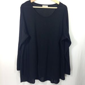 Bobbie Brooks Black Long Sleeve Top 2X